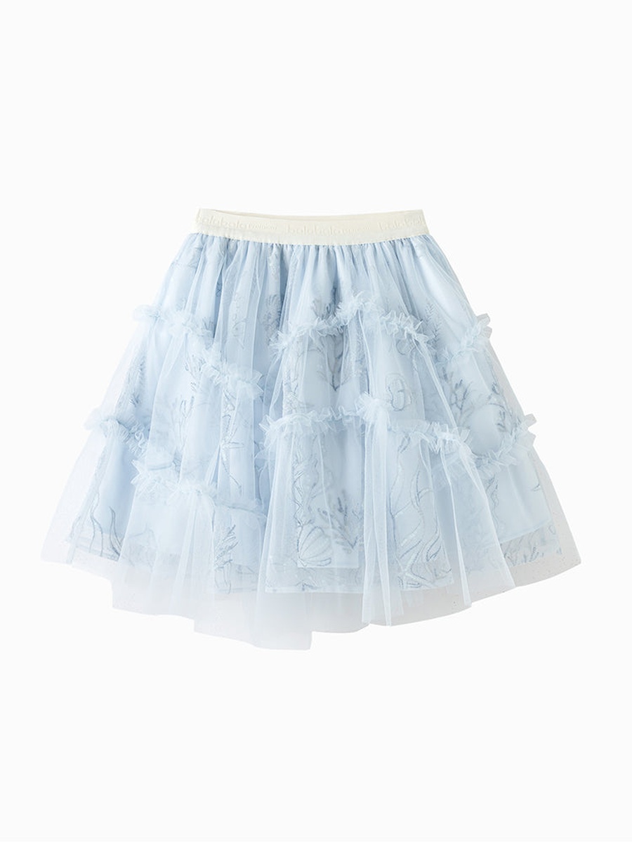 Sequinned Tulle Skirt