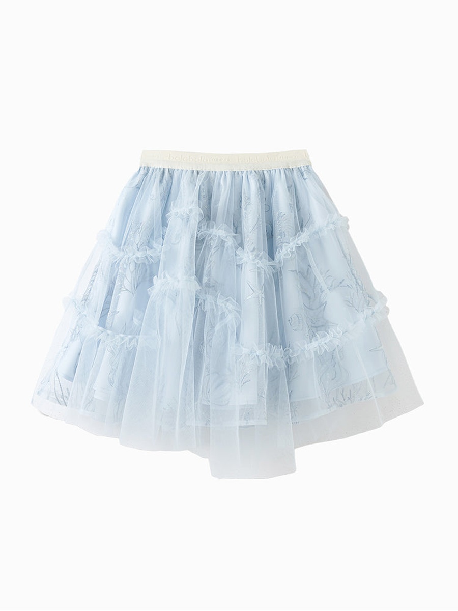 Sequinned Tulle Skirt