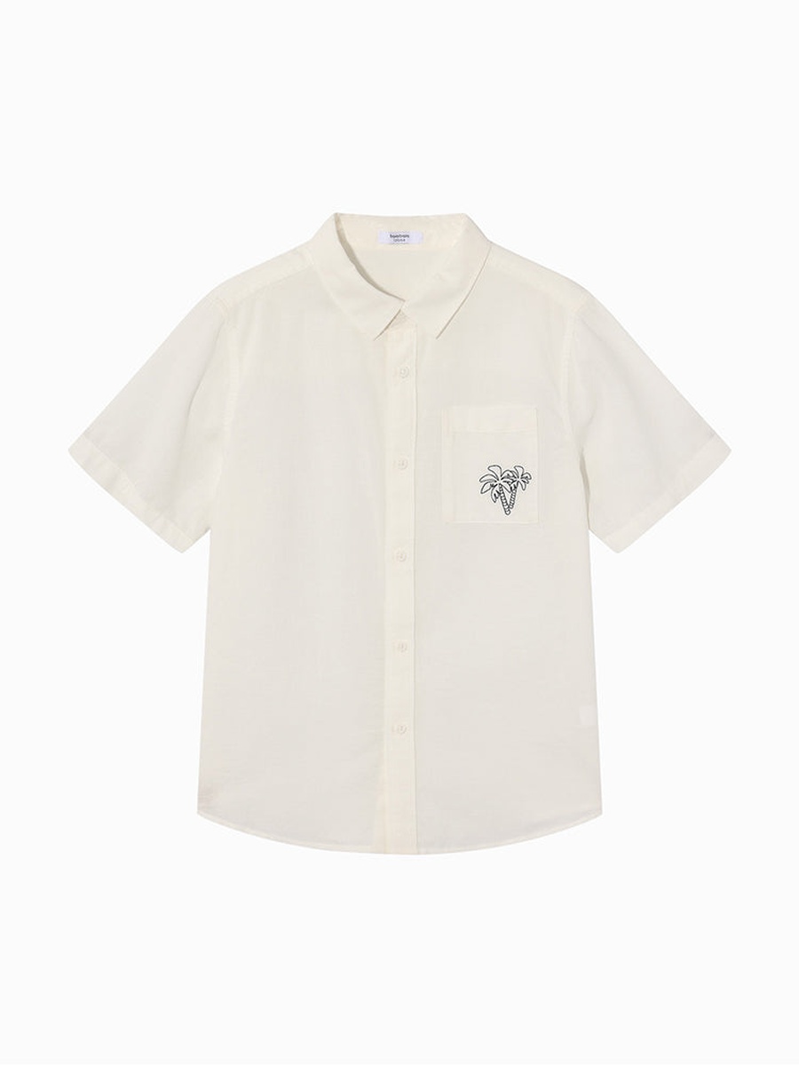 Shirt with Embroidery