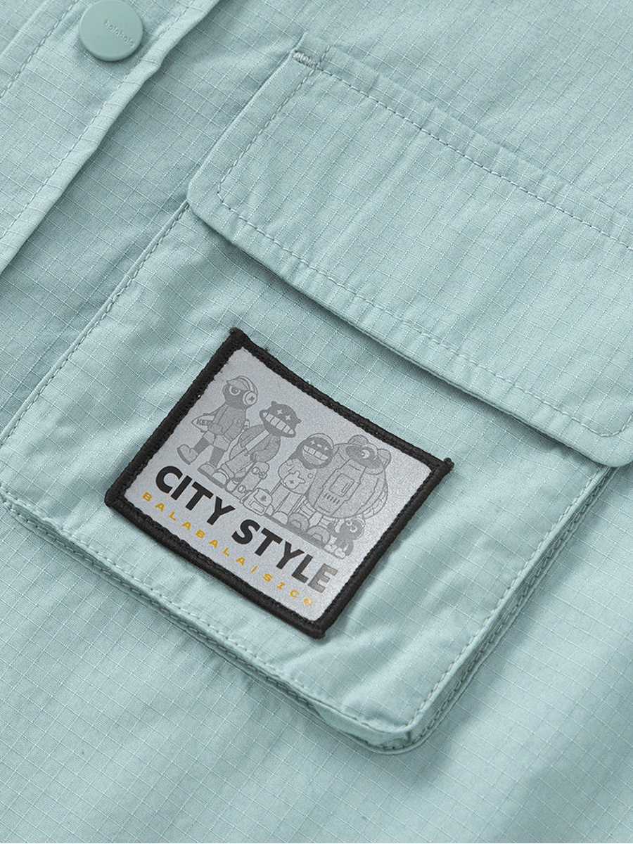 Shirt with Flap Pockets