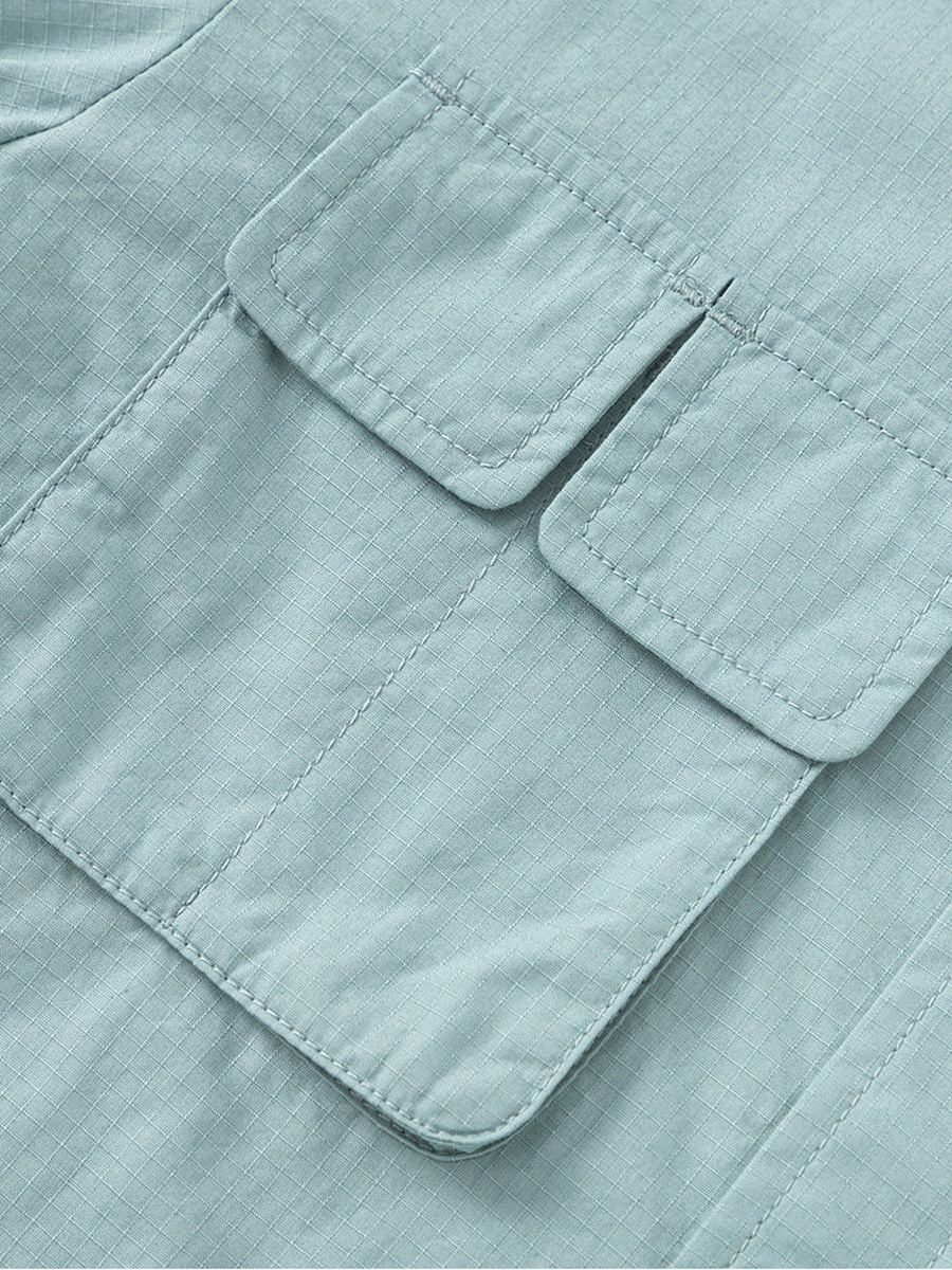Shirt with Flap Pockets