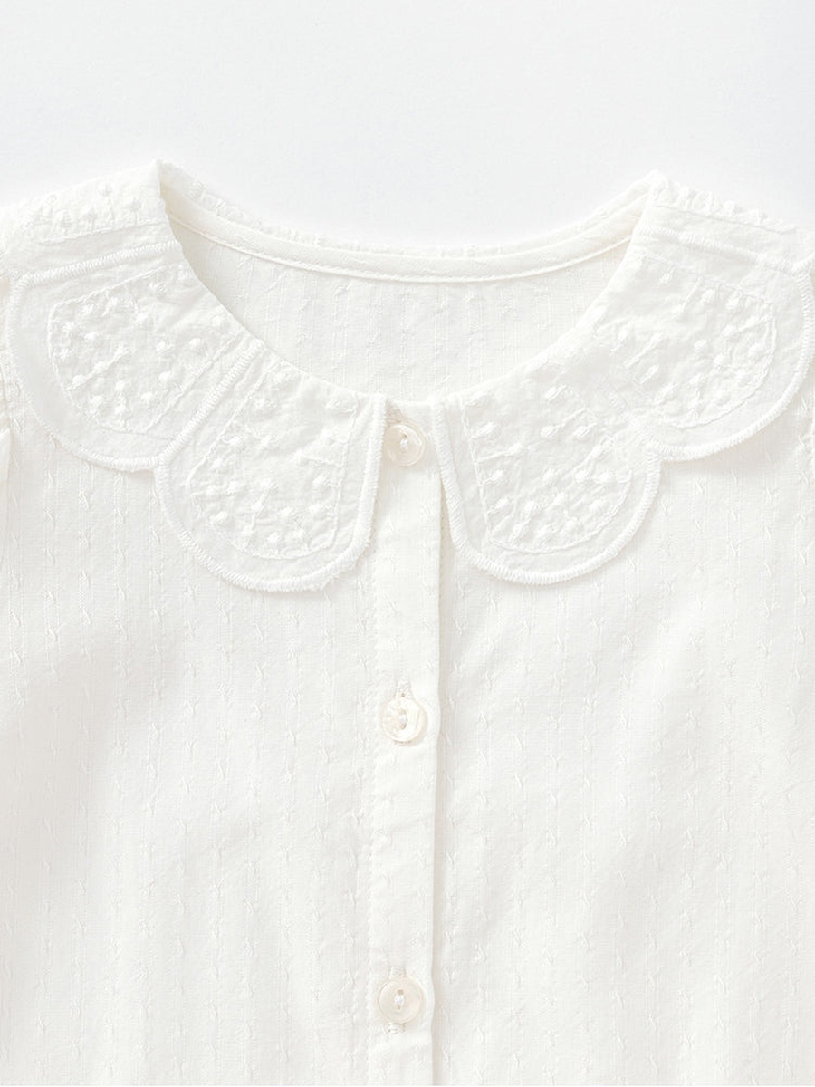Solid Shirt with Knit Vest
