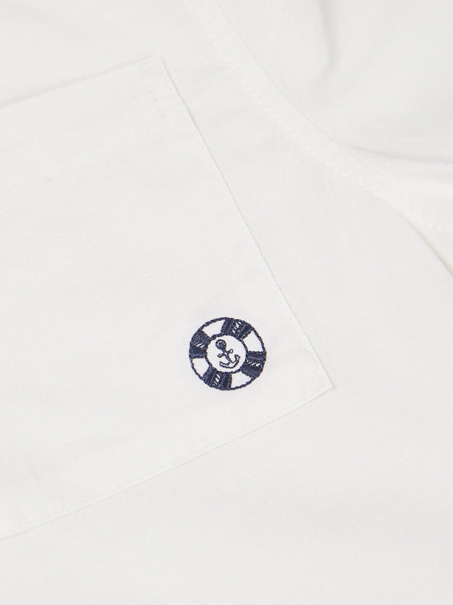 Shirt with Embroidery