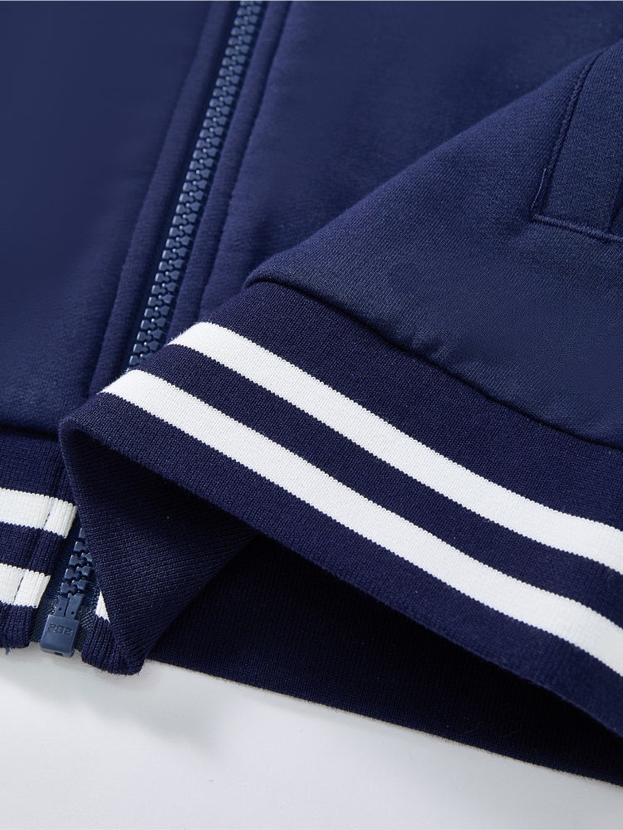 Side Striped Track Jacket and Sweatpants