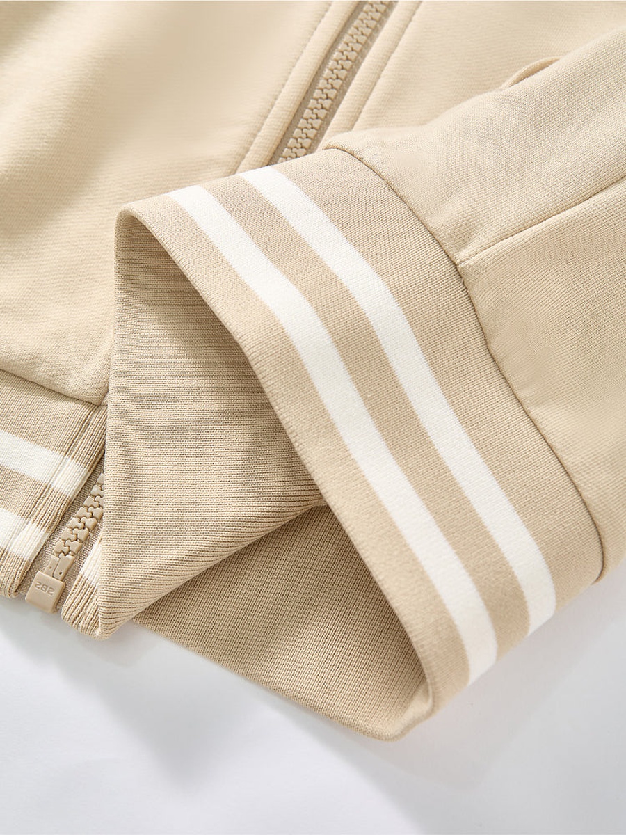 Side Striped Track Jacket and Sweatpants