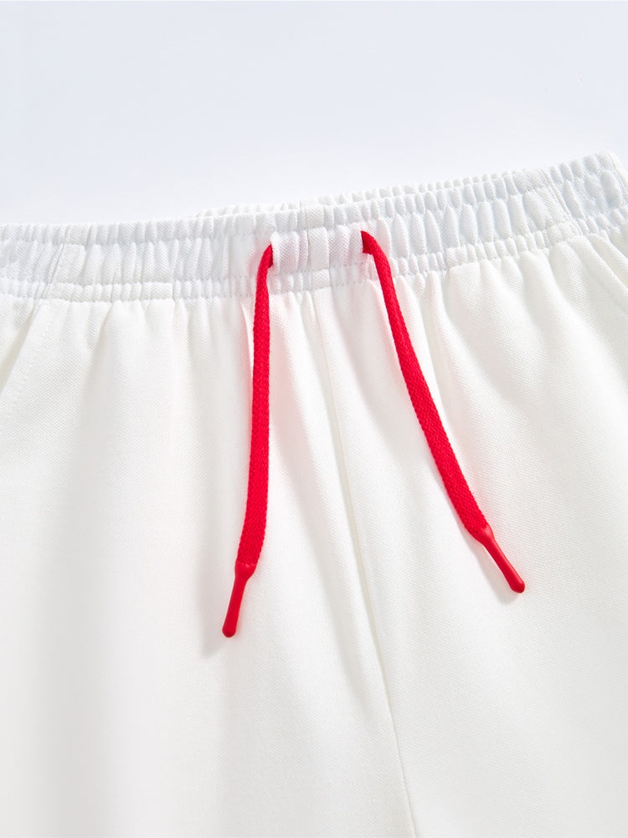 T-Shirt and Shorts with Line Detail