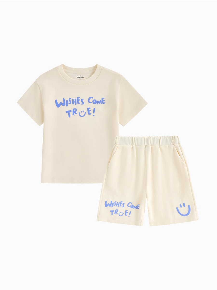 Printed T-Shirt and Shorts