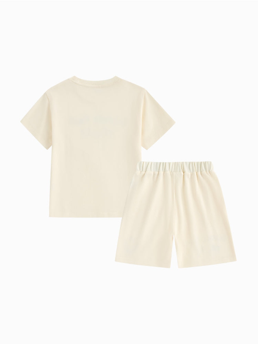 Printed T-Shirt and Shorts