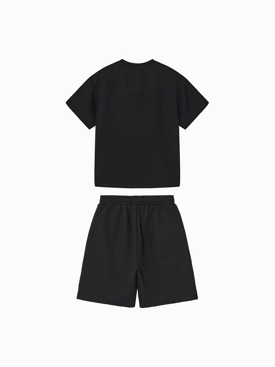 Color Block T-Shirt and Shorts Set