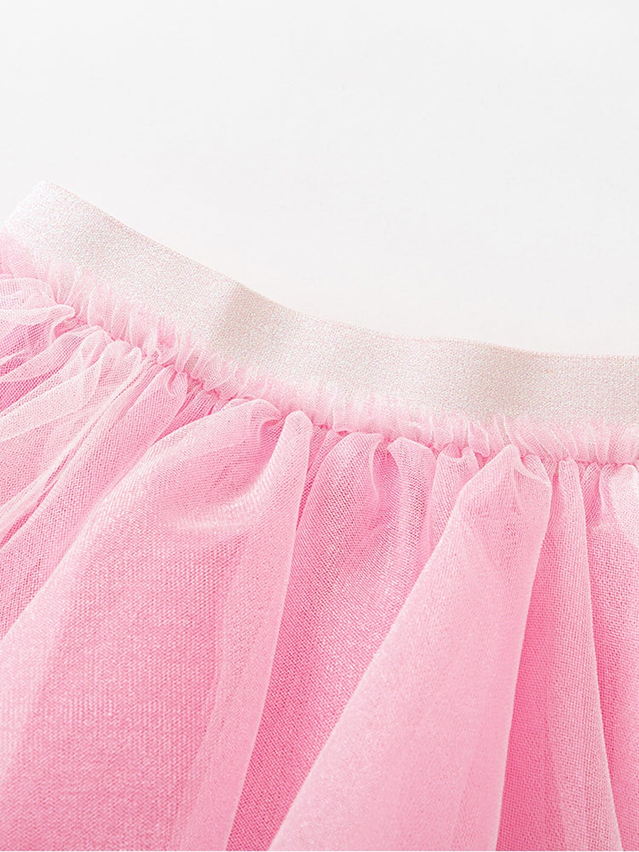 Bow Detail Top and Tulle Skirt Set