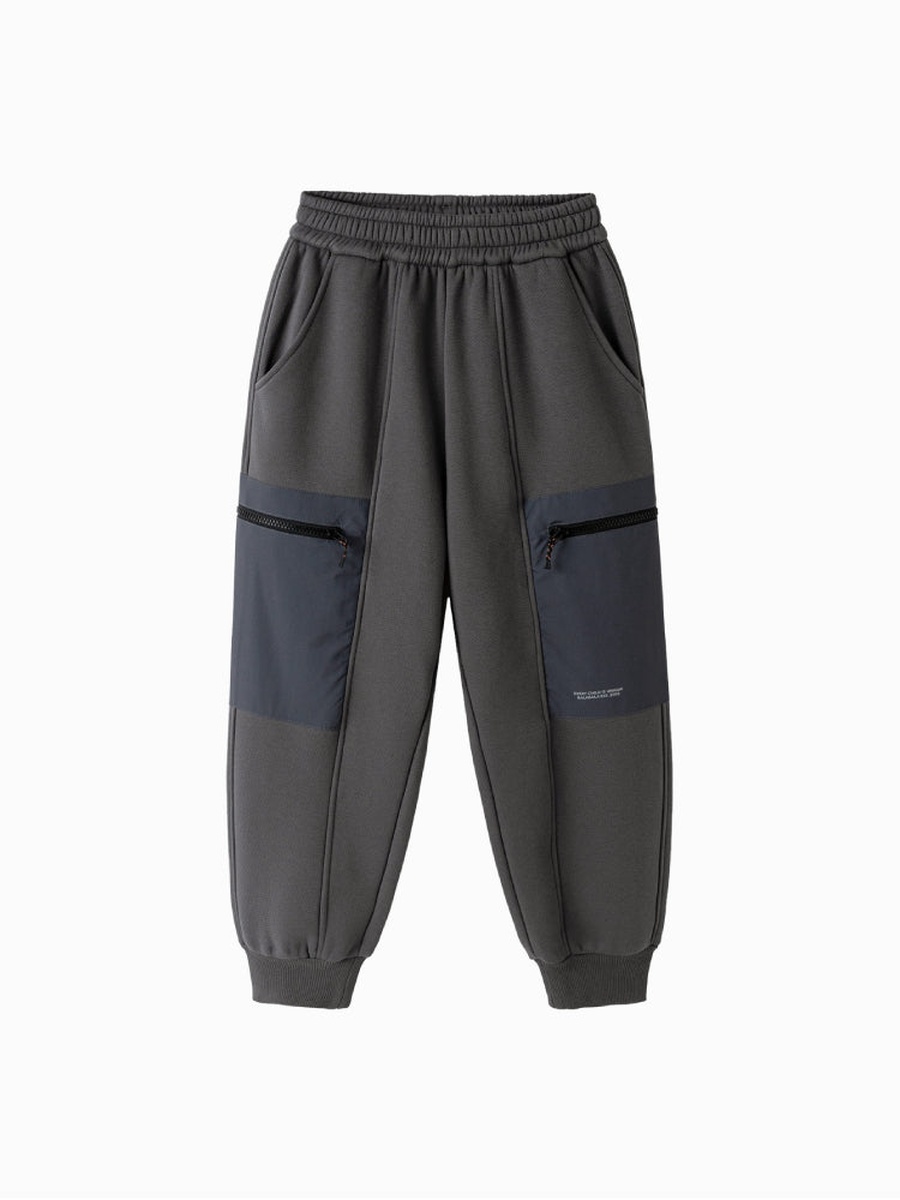 Sweatpants with Zippered Cargo Pockets