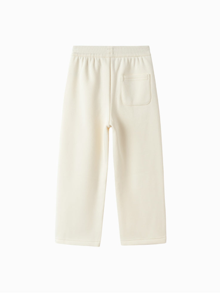 Straight-Leg Sweatpants with Back Pocket