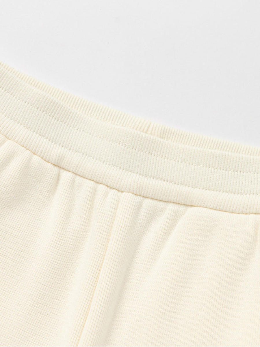Straight-Leg Sweatpants with Back Pocket
