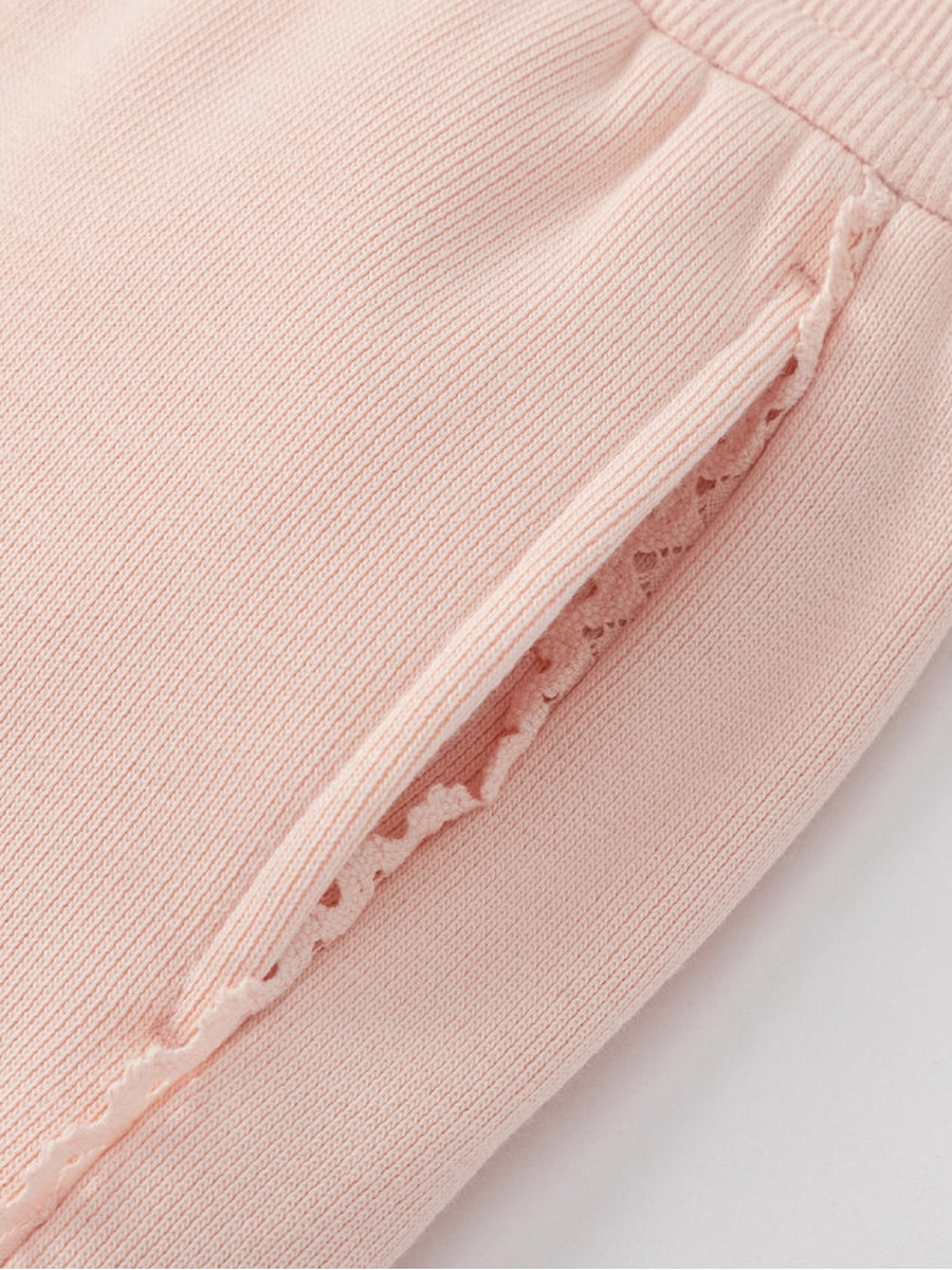 Straight-Leg Sweatpants with Back Pocket