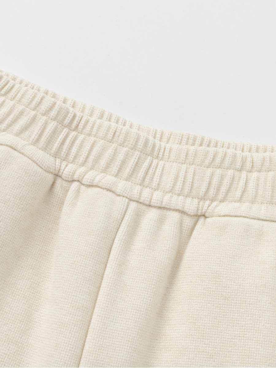 Wide-Leg Sweatpants with Elastic Waist