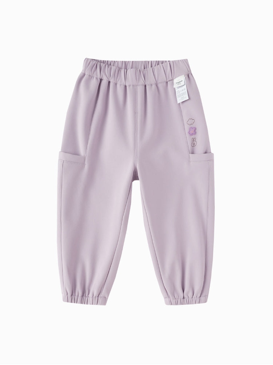 Jogger Pants with Side Embroidery