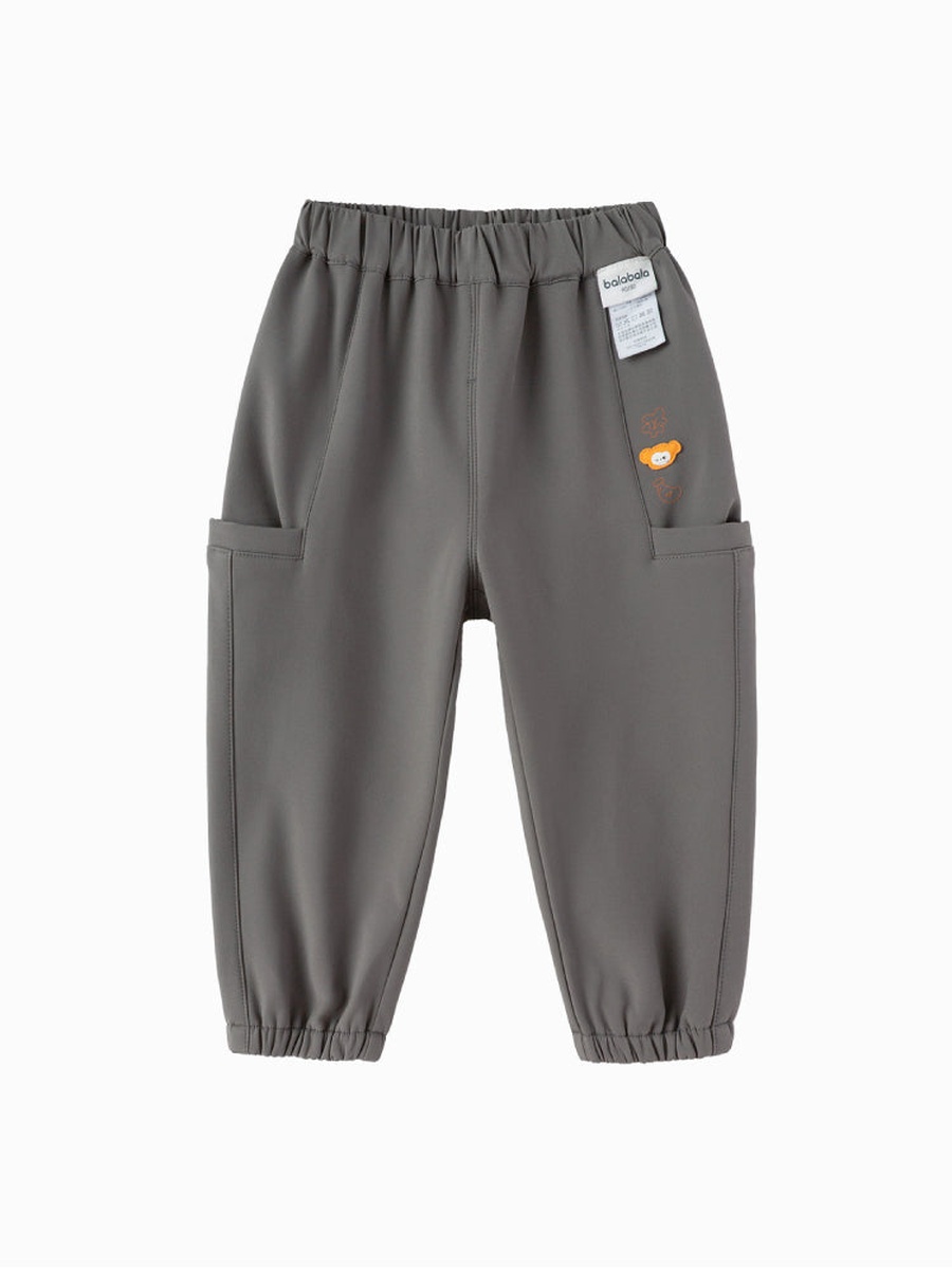 Jogger Pants with Side Embroidery