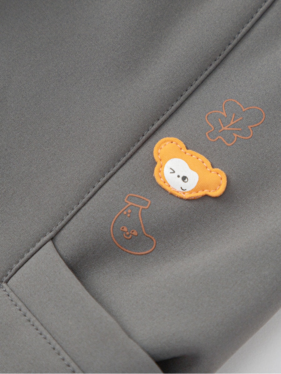 Jogger Pants with Side Embroidery