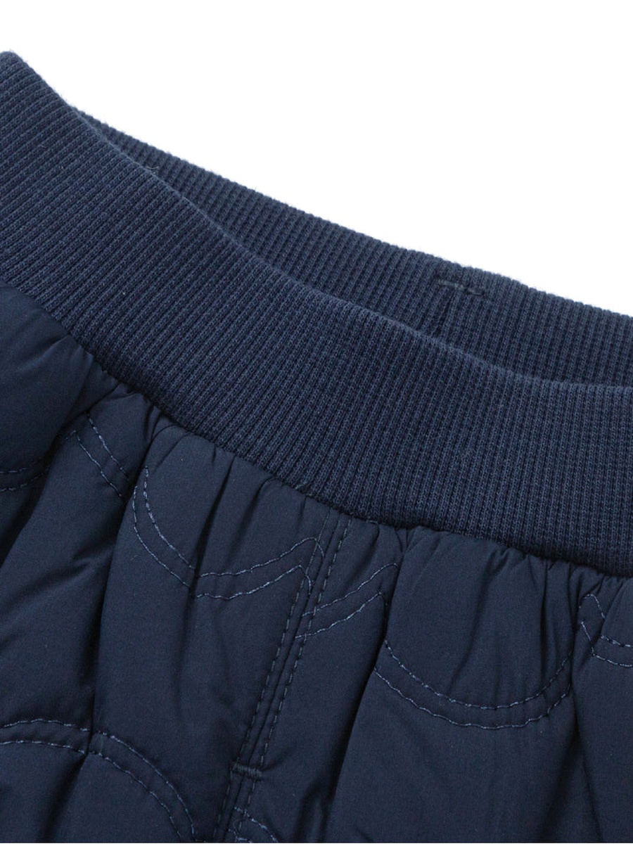 Quilted Pants with Side Bear Detail