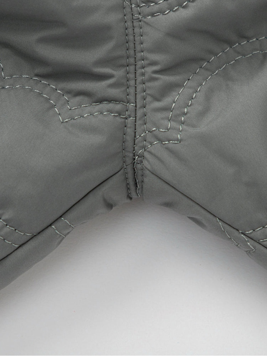 Quilted Pants with Side Bear Detail