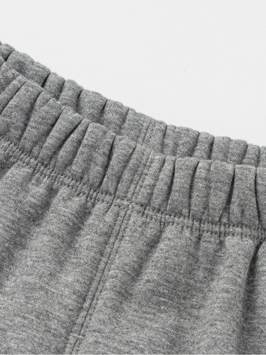 Sweatpants with Side Flower Applique