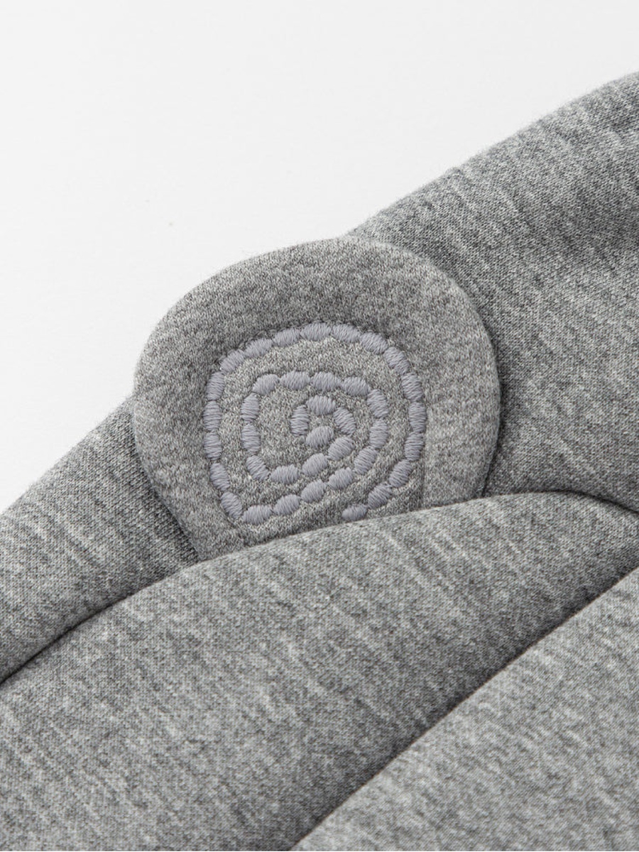 Sweatpants with Side Flower Applique