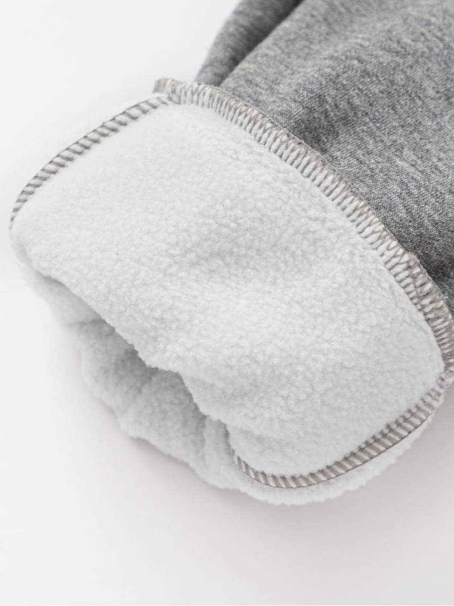 Sweatpants with Side Flower Applique