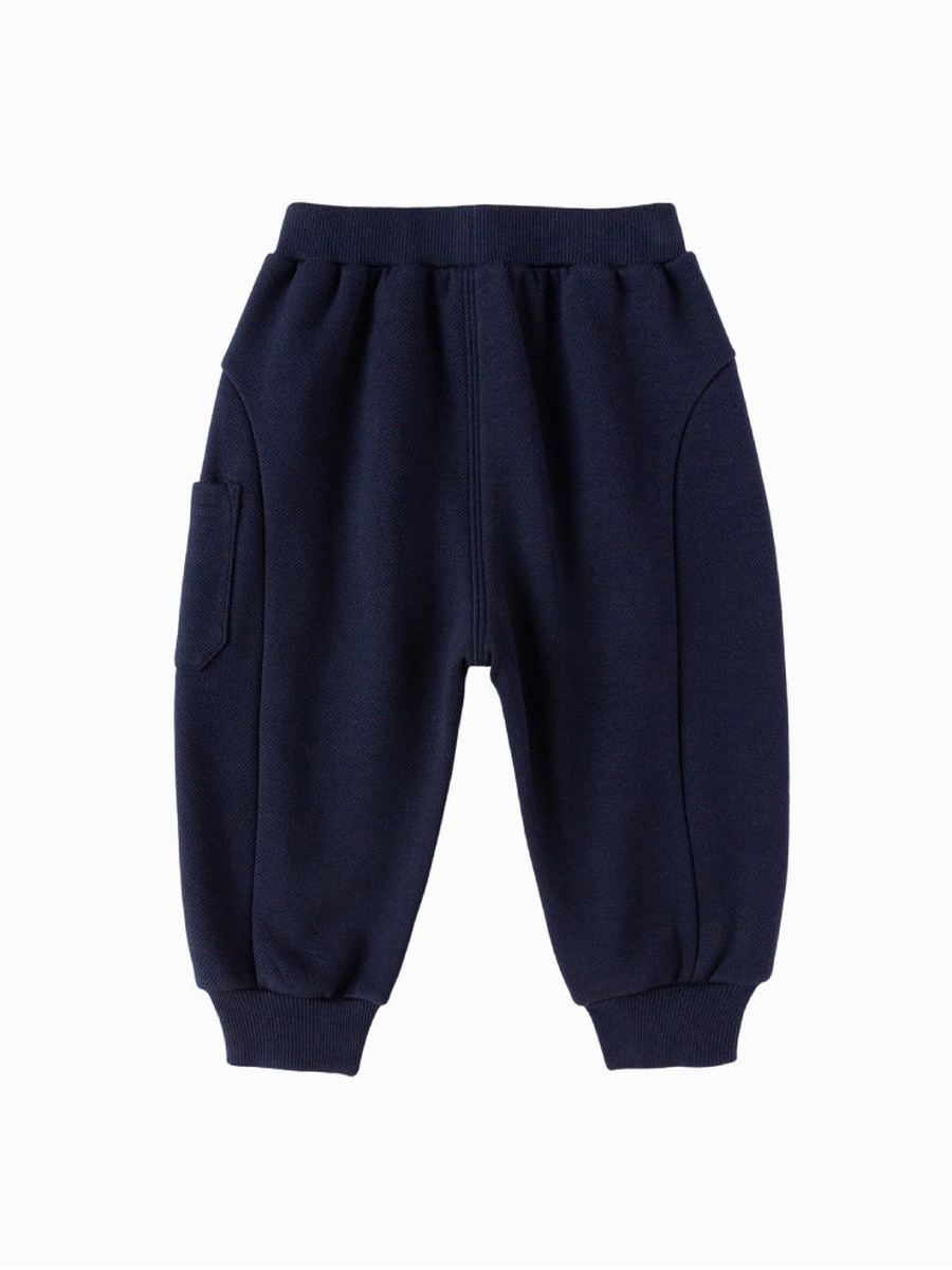 Jogger Pants with Side Pocket and Patch