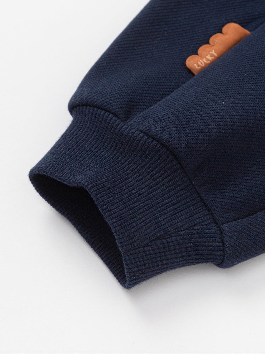Jogger Pants with Side Pocket and Patch