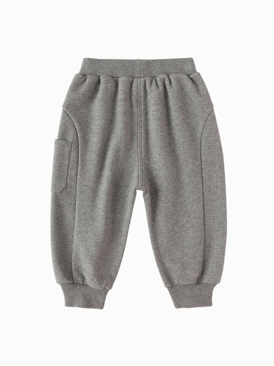 Jogger Pants with Side Pocket and Patch