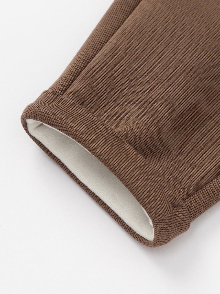 Ribbed Pants with Front Pockets