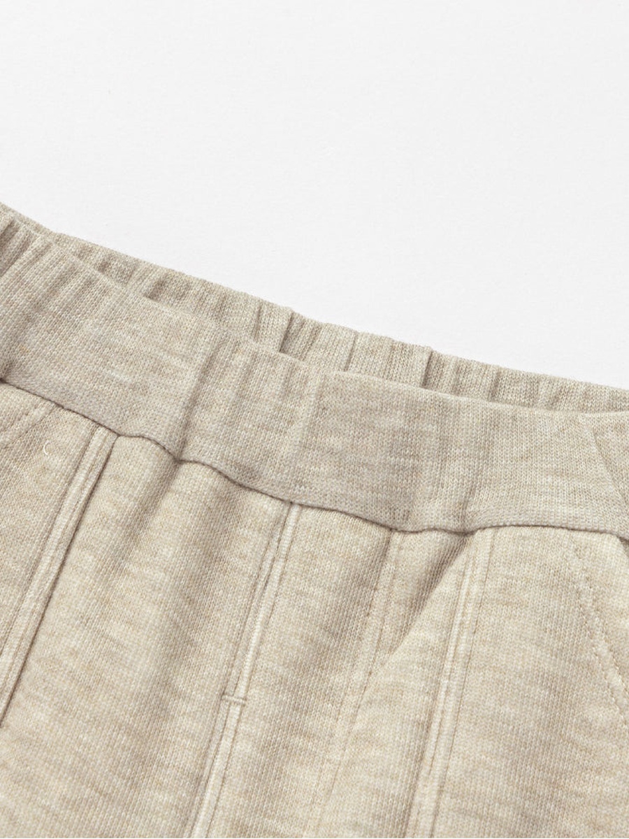 Ribbed Pants with Front Pockets