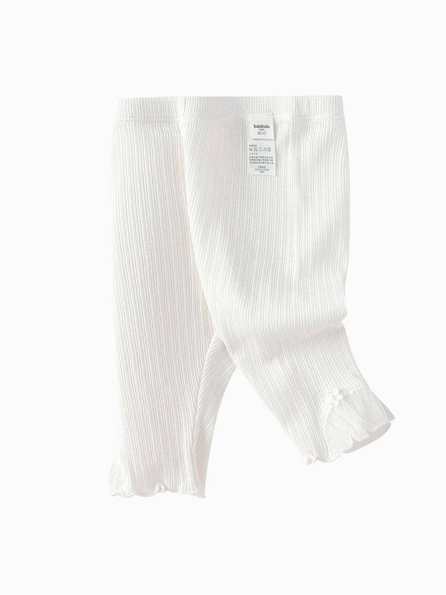 Textured Pattern Pants
