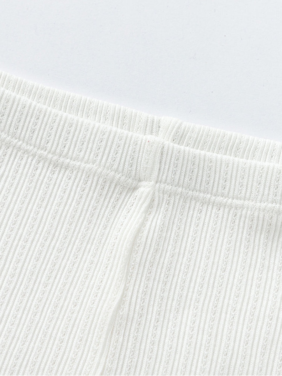 Textured Pattern Pants