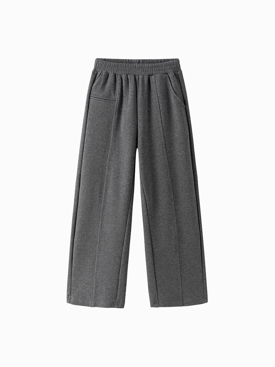 Textured Flowy Pants