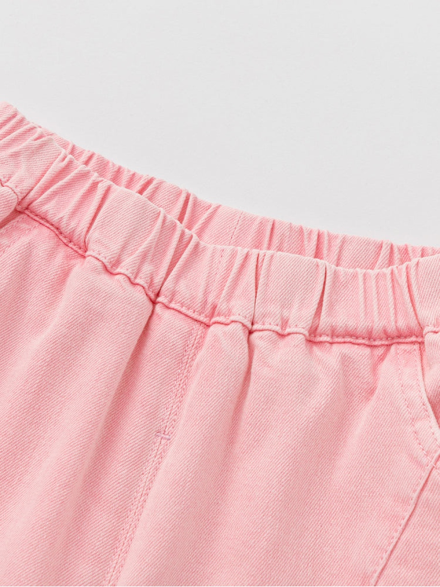 Denim Pants with Cat Ear Detail