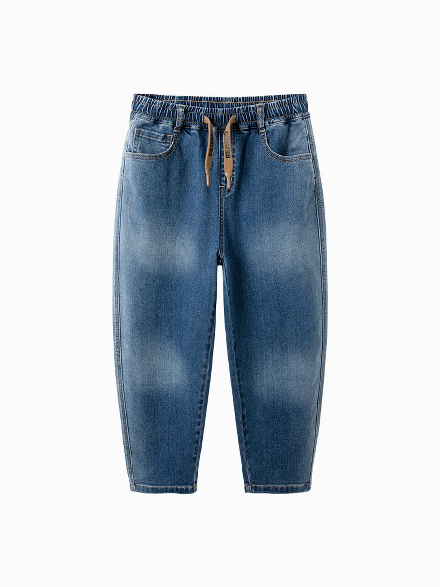 Acid Washed Denim Pants