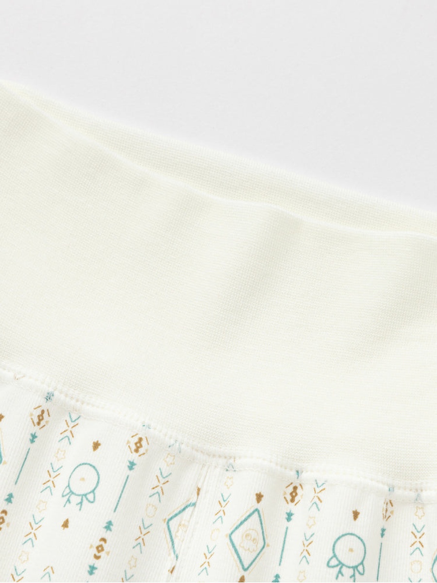 2-Pack Cotton Pants with Fun Print