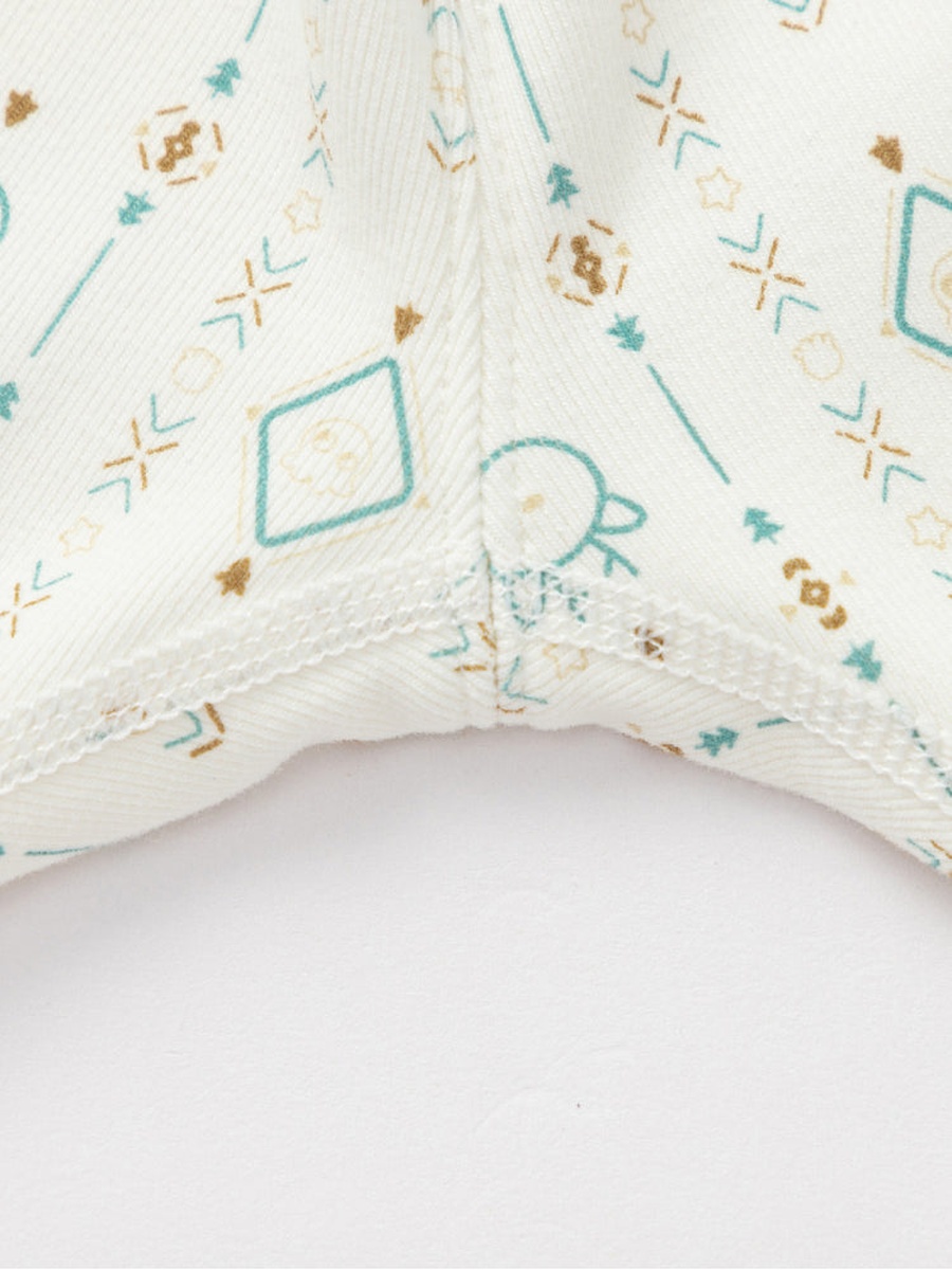 2-Pack Cotton Pants with Fun Print