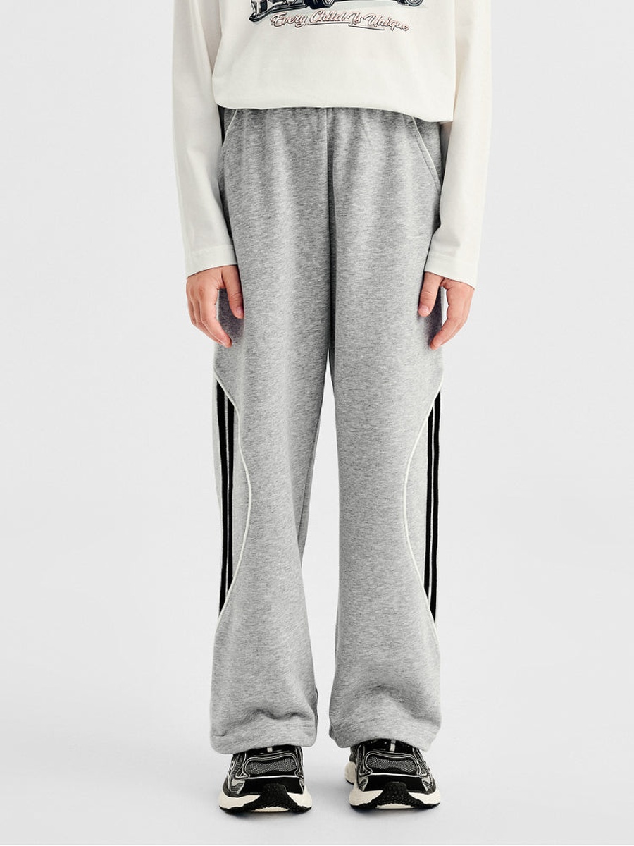 Pants with Side Stripe Detail