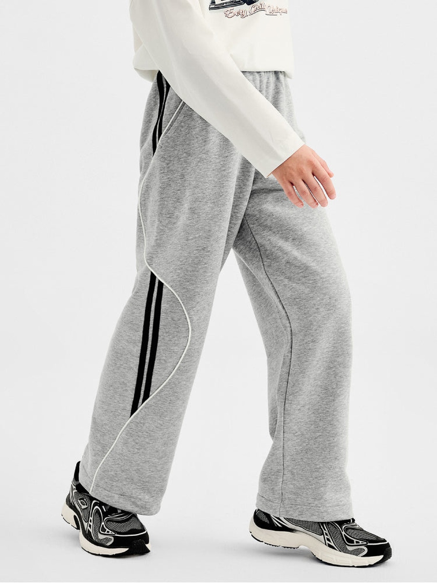 Pants with Side Stripe Detail