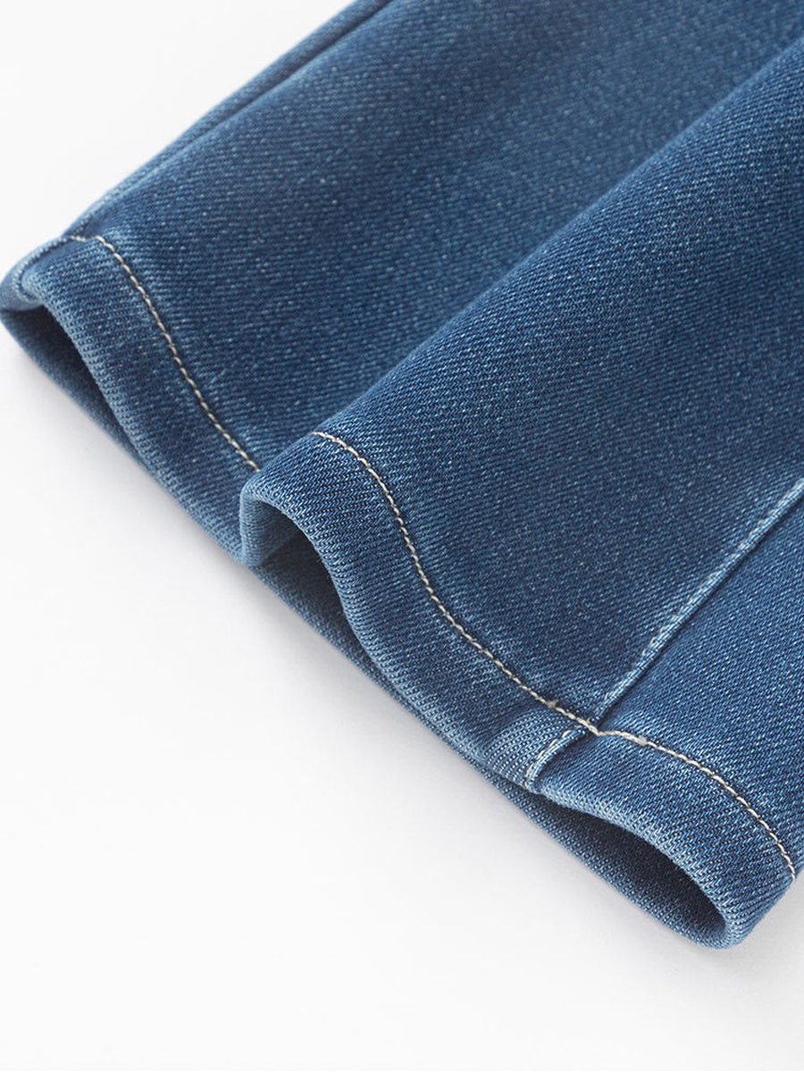 Acid Washed Denim Pants