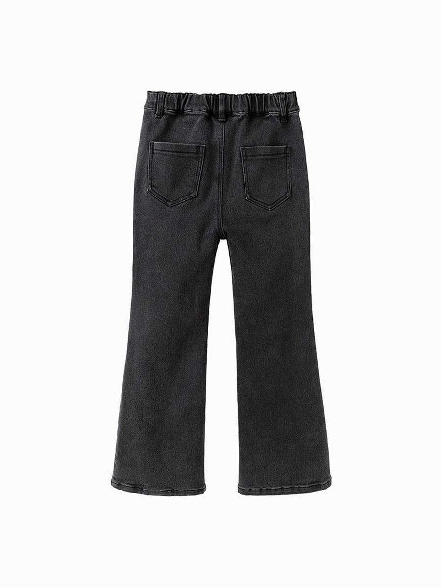 Acid Washed Denim Pants