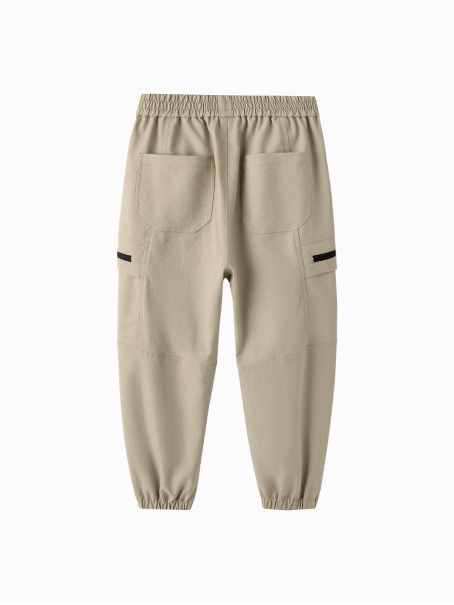 Cargo Jogger Pants with Zip Pockets