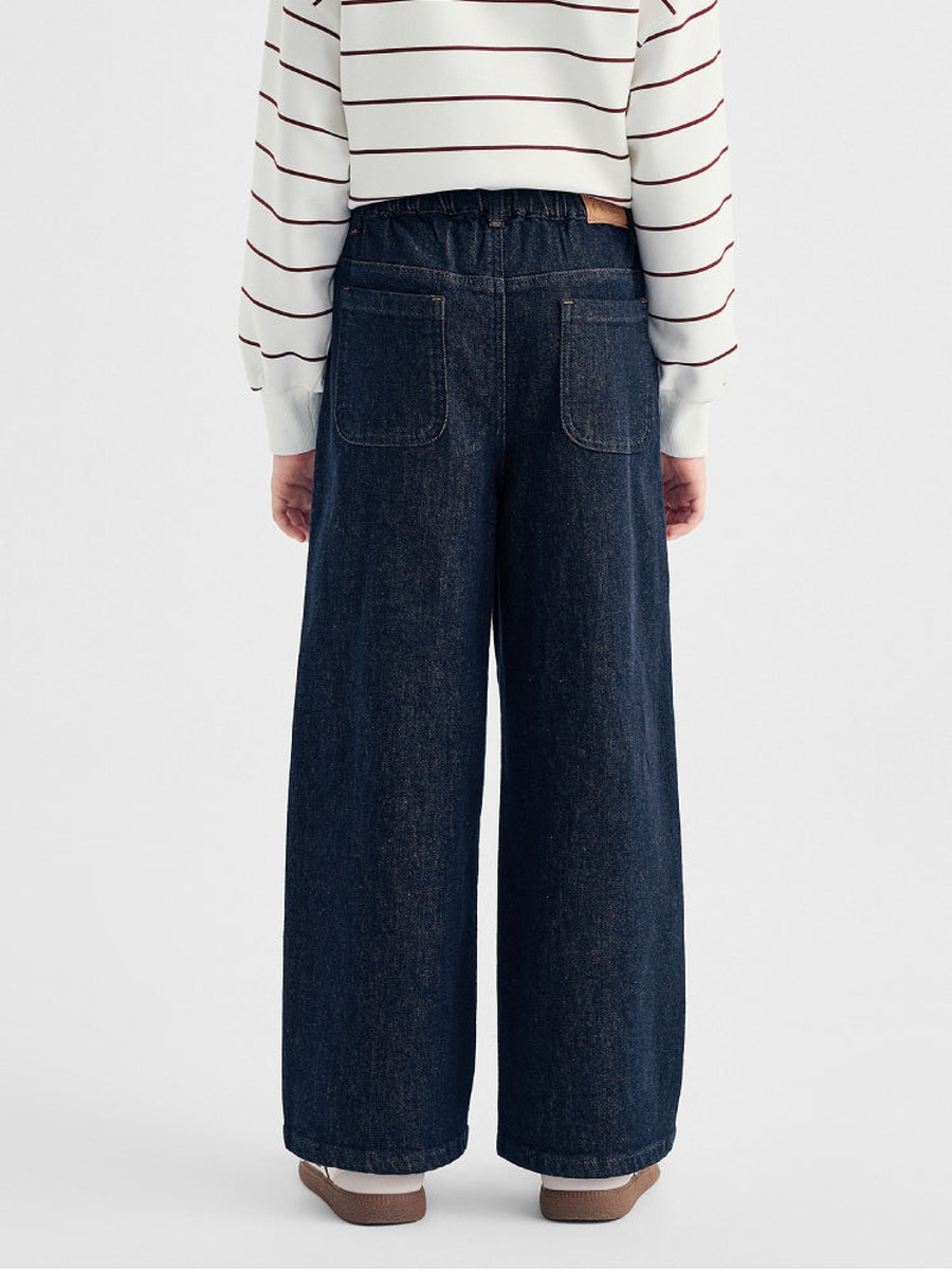 Relaxed-Fit Denim Pants
