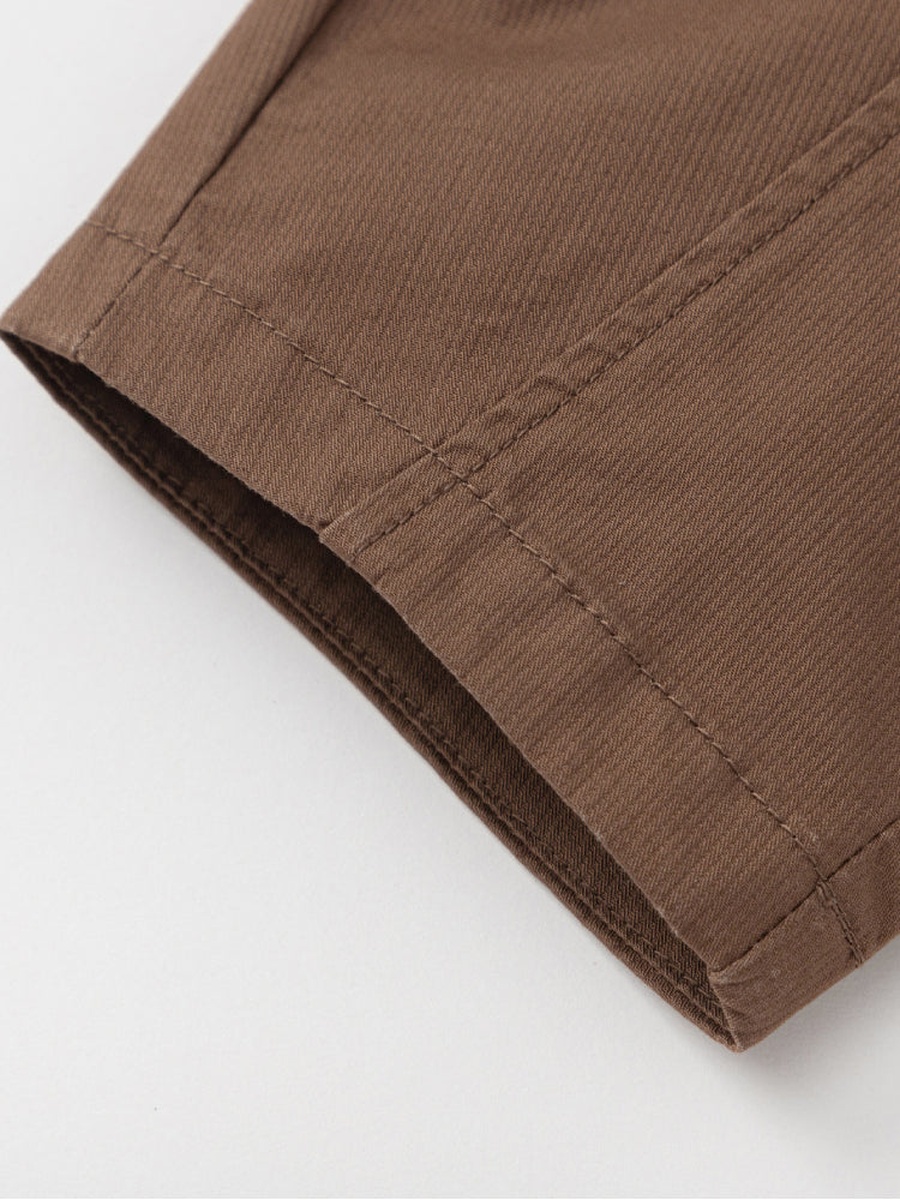 Relaxed Pants with Embroidered Emblem