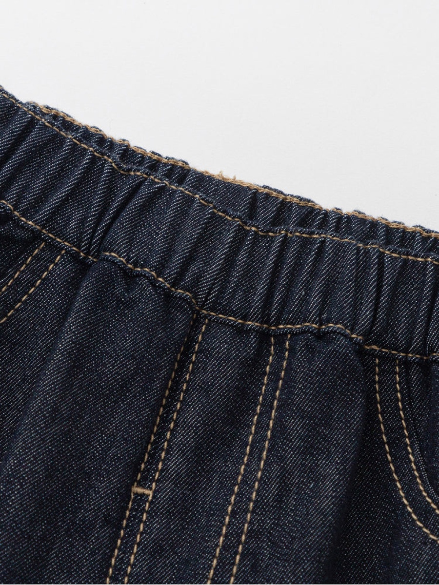 Relaxed Denim Pants