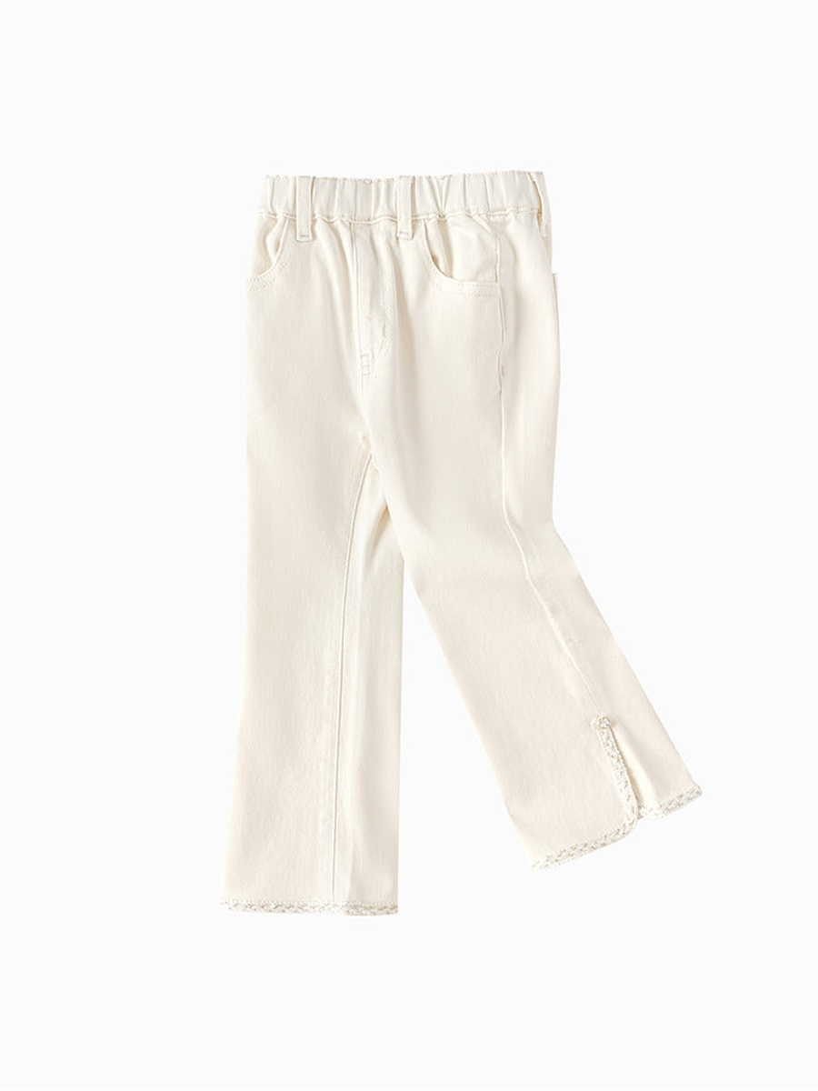 Denim Pants with Slits