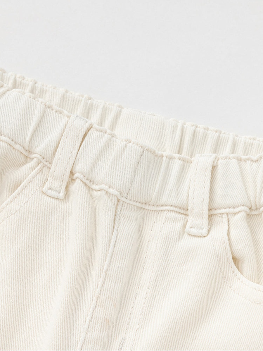 Denim Pants with Slits