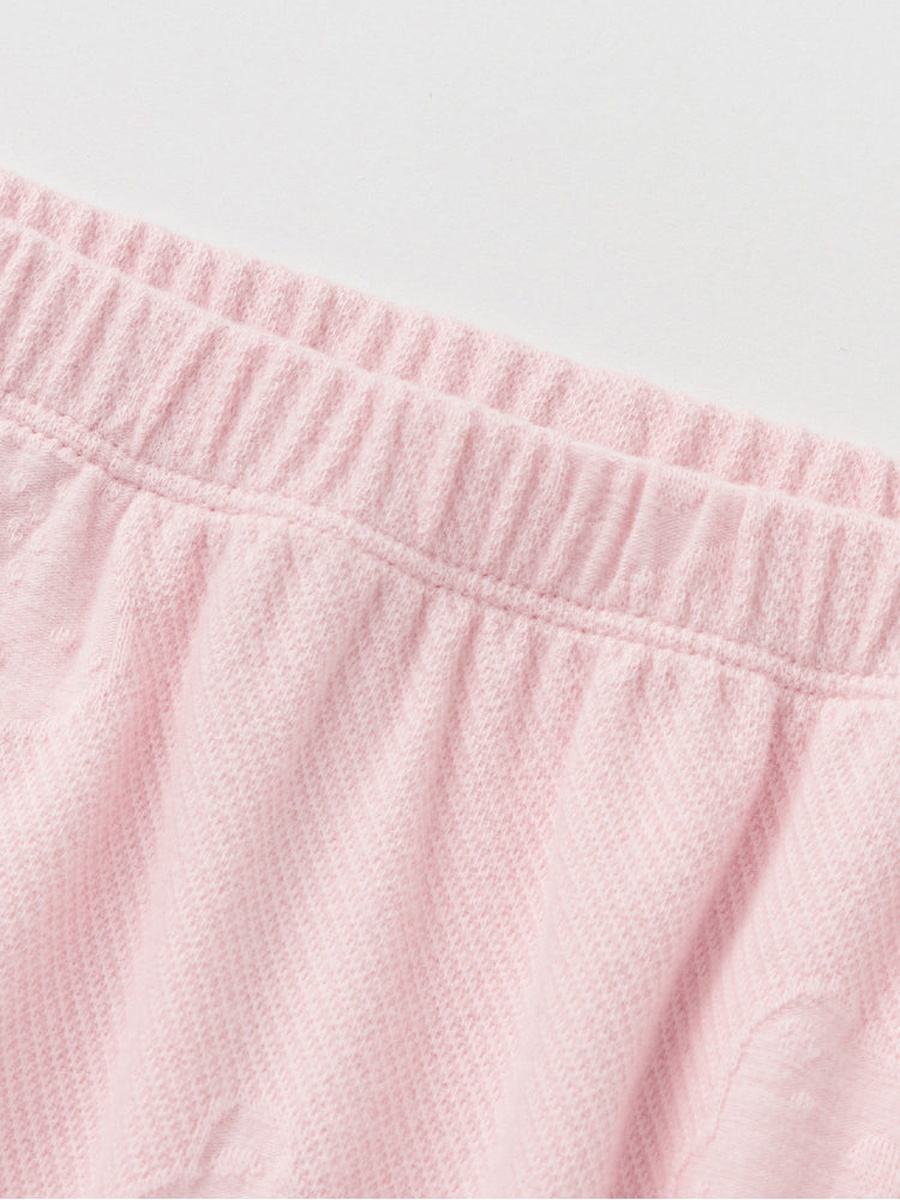 Textured Pants with Playful Back Detail